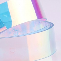 Transparent - laser rainbow - fashionable belt - 90cm - 100cm - 110cm - 120cm