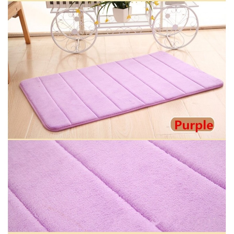 Badezimmermatte - Memory Foam Bodenteppich - wasserabsorbierend