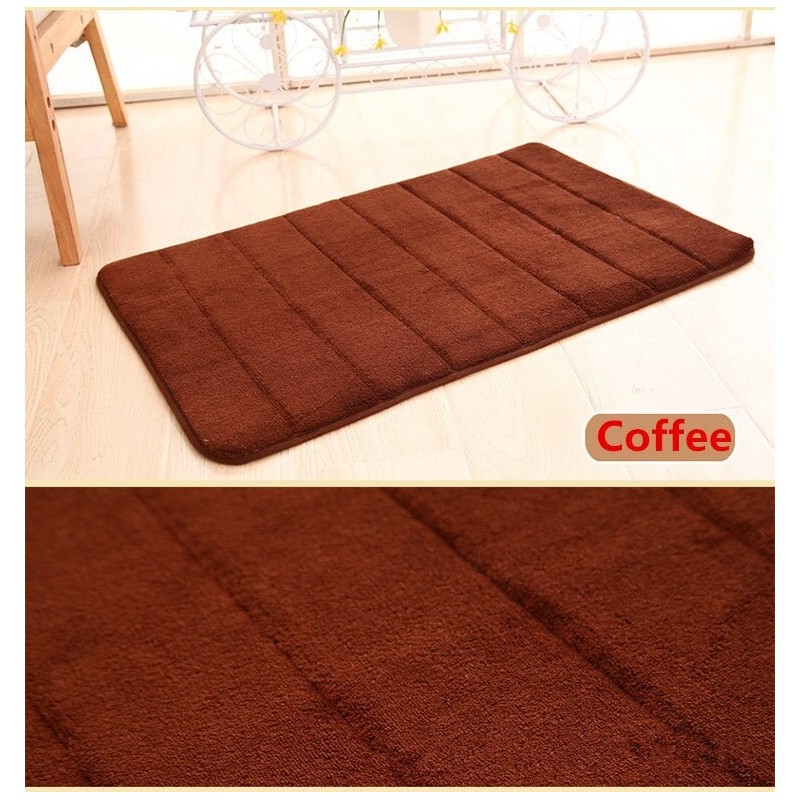 Badezimmermatte - Memory Foam Bodenteppich - wasserabsorbierend