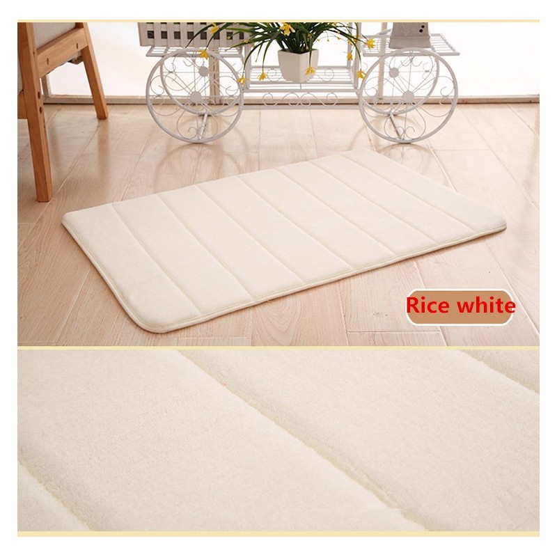 Badezimmermatte - Memory Foam Bodenteppich - wasserabsorbierend