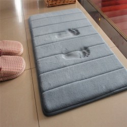 Badezimmermatte - Memory Foam Bodenteppich - wasserabsorbierend