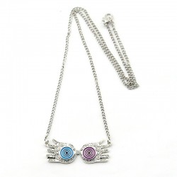 Luna's lucky hands - long necklace