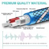 EMK 35mm Female to 2RCA Male Stereo Audio Cable Gold Plated for Smartphones MP3 Tablets Home The
