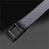 Luxury knitted belt with automatic buckleBelts