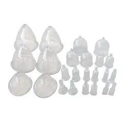 Creoy Vacuum Massage Therapy Machine Breast Enlargement Pump Lifting Enhancer Massager Cup And Body