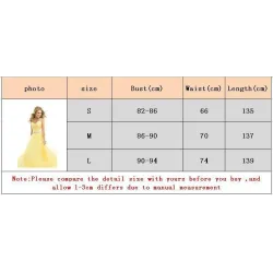 Langes Chiffon elegantes gelbes Kleid