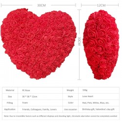 Rose heart - made of infinity roses 30 * 30 cmValentine's day