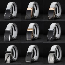 CETIRI 25 style Luxury Genuine Leather Mens Belt Automatic Buckle Jeans Cowhide Strap Brand Belt Wa