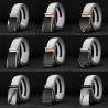 CETIRI 25 style Luxury Genuine Leather Mens Belt Automatic Buckle Jeans Cowhide Strap Brand Belt Wa