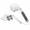 electric handheld massager - four head machine full body neck vertebra deep - back muscle tissue massage health careMassage