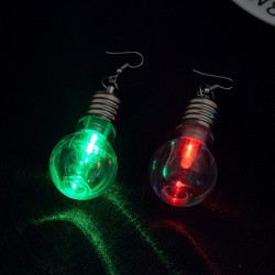 unique design colorful light bulbs drop earringsEarrings