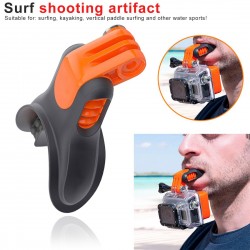 Mount bite camera mouth - for GoPro - Xiaomi 4K - SJCAM - surfing & diving accessoriesMounts