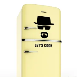 Lass uns kochen - Breaking Bad - Vinyl Wandaufkleber