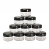 10pcs Kosmetik jar box - Make-up Creme Nagel Kunst kosmetische Perle Aufbewahrung - Topf Behälter runde Flasche