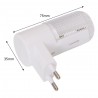 Notlichtwandleuchte - Hausbeleuchtung - LED Nachtlicht - EU-Stecker Nachtleuchte Wandleuchte energieeffizient 4 LEDs 3w