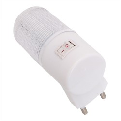 emergency light wall lamp - home lighting - LED night light - EU plug bedside lamp wall mounted energy-efficient 4 leds 3wWal...