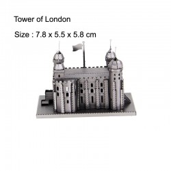 3D Metall Puzzle-Gebäude-Modell-Sets - diy laser cut Puzzles Puzzle Puzzle-Modell Bildungsspielzeug für erwachsene Kinder