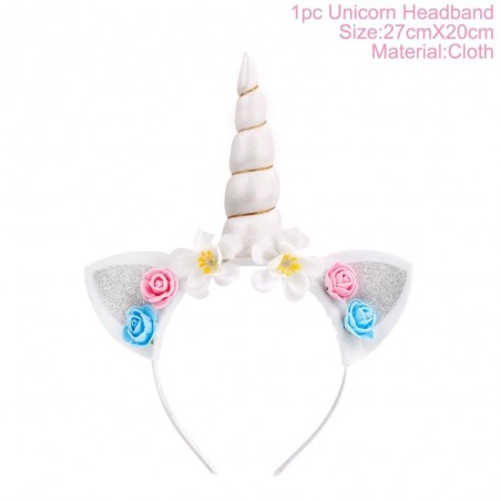 Hair band with a unicorn hornCostumes
