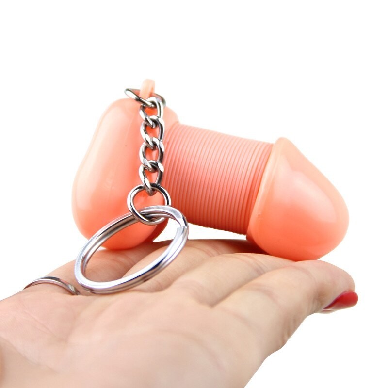 male genitalia key chain - sexy keyring creative jewelry keychains good gift for loversKeyrings