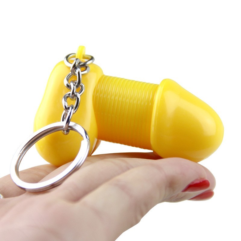 männliche Genitalia Schlüsselkette - sexy Schlüsselanhänger kreativen Schmuck Schlüsselanhänger gutes Geschenk für Liebhaber