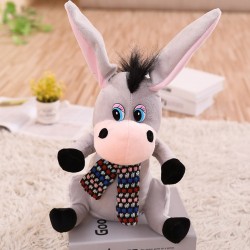 donkey with flapping ears talking speaking plush toys - singsing stuffed animals for children girls boys baby tiaraCuddly toys