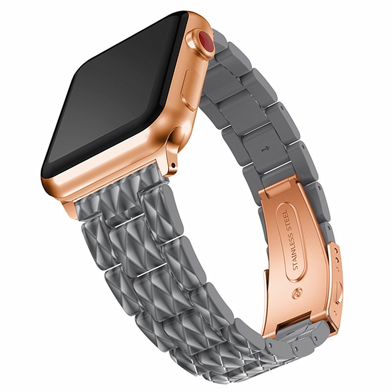Armband für Apple Watch Band Armband Armband Armband für iwatch - 4/3/2 iwatch Bands rose rot Stahl Schnalle