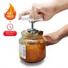 Manual Stainless Steel Easy Can Jar Opener Adjustable 1-4 Inches Cap Lid Openers Tool Kitchen GadgetHome & Garden