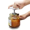 Manual Stainless Steel Easy Can Jar Opener Adjustable 1-4 Inches Cap Lid Openers Tool Kitchen GadgetHome & Garden