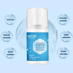 100ml Portable Disposable No Clean Waterless Hand Sanitizer Alkohol Antibakterielle Hand Sanitizer Dis