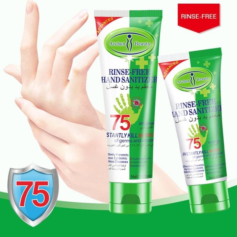 Antibakterielle Handsanitiser - Reinigungsgel - schnelltrocknend - 75% Alkohol - 50ml - 100ml