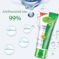 Antibacterial hand sanitiser - cleansing gel - quick-drying - 75% alcohol - 50ml - 100mlSkin