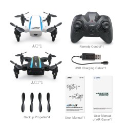 JJRC H345 mini - 2.4G 4CH - 6 axis - headless mode - foldable arm - double RC Drone Quadcopter RTFDrones