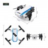 JJRC H345 mini - 2.4G 4CH - 6 axis - headless mode - foldable arm - double RC Drone Quadcopter RTFDrones