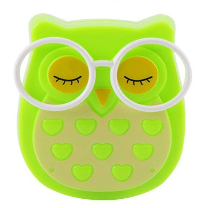 LED owl wall night light - light control sensor - EU plugWall lights