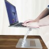 Aluminium Laptop Halter - faltbar - verstellbarer Ständer
