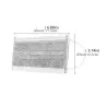 Activated carbon nano filter - 4-layer mouth / face mask - antibacterial - greyMouth masks