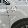 Round Japan Tokyo car - helmet sticker 10.9 cm * 10.9 cmStickers