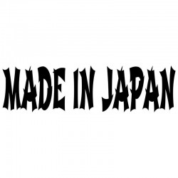 MADE IN JAPAN - Autoaufkleber