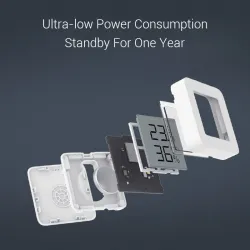 Xiaomi Mijia - Bluetooth - wireless - digital electronic moisture - temperature meter - intelligent sensor - thermometerClocks