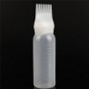 Empty bottle with brush for hair dye - container 120mlHair dye