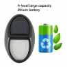 O7K7 - 100mAh - 10 LED - solarbetriebene Lampe - Bewegungssensor Licht - wasserdicht