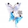 Crystal butterfly - luxury broochBrooches