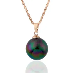 Perlen Halsketten - 585 Rose Gold