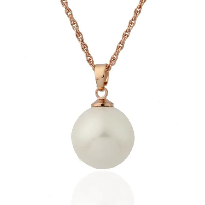Perlen Halsketten - 585 Rose Gold