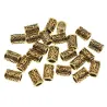 Viking Runes Metal Spacer Beads - 24pcs/SetHair clips