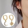 Star Moon Earrings - WomenEarrings