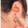 Apple Crystal EarringsEarrings