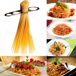 Pasta / Spaghetti Maßwerkzeug - Edelstahl - korrekte Portionsgröße
