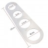 Pasta / spaghetti measure tool - stainless steel - correct portion sizeKitchen