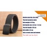 Luxury knitted belt with automatic buckleBelts